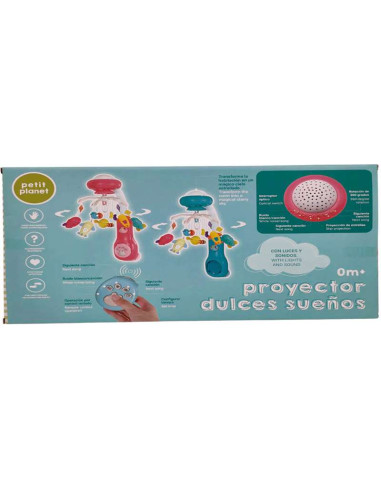 Proyector Dulces Sueños con luz y sonido Petit...
