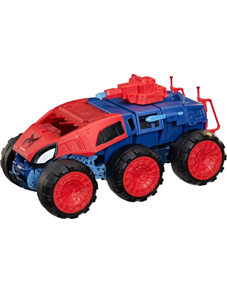 Marvel Spider-Man: Brand New Day, Supertanque mordedor 2 en 1, Set de vehículo