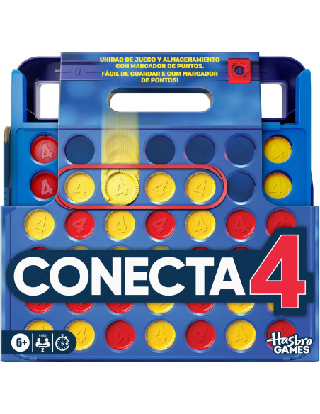 Juego Conecta 4, Estuche Todo en uno