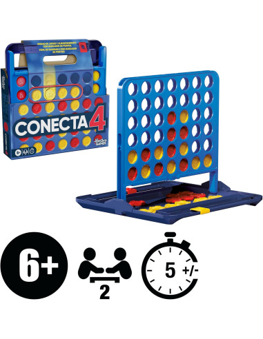 Juego Conecta 4, Estuche Todo en uno