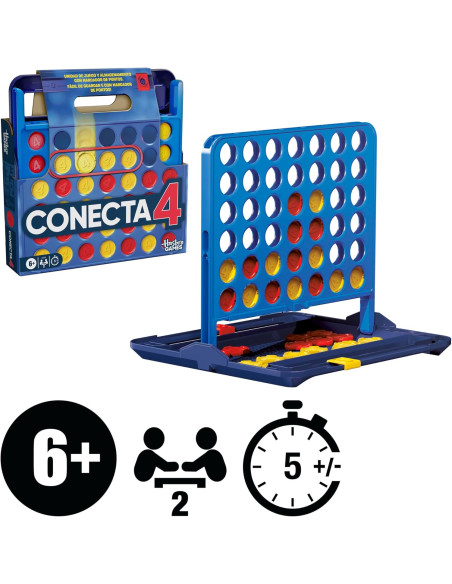 Juego Conecta 4, Estuche Todo en uno