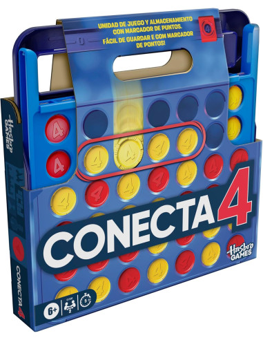 Juego Conecta 4, Estuche Todo en uno