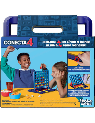 Juego Conecta 4, Estuche Todo en uno