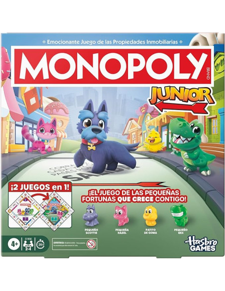 Juego de Mesa Monopoly Junior (Edición 2026)