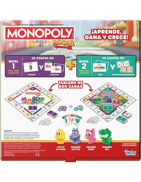 Juego de Mesa Monopoly Junior (Edición 2026)