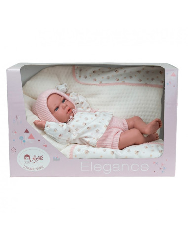 Muñeca Elegance Muñeco de Peso Andie Rosa con...
