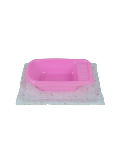 Cómoda cambiador Nature con bañera y cajones