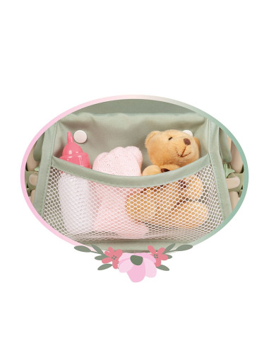 Carro de Muñecas Silla Gemelar Plegable con...