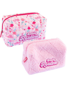 Beauty Routine - 1 estuche de maquillaje con diseño...