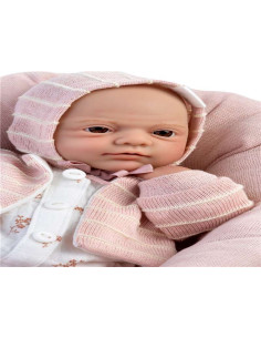 Reborn de Silicona Violeta Capazo 32 cm 2