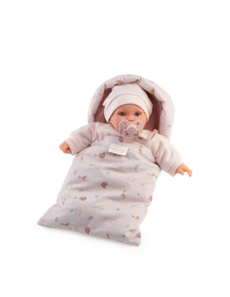 Muñeca Kika Lloro Saco Camping 27cm Con Mecanismo