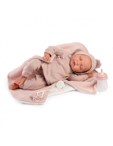Muñeca Recién Nacida Luna Toquilla Sueños 42 cm...