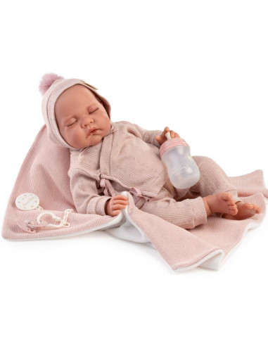 Muñeca Recién Nacida Luna Toquilla Sueños 42 cm...
