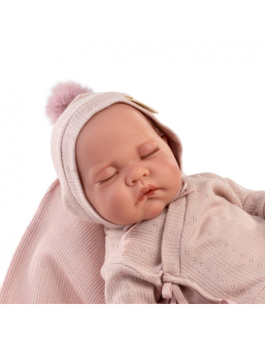 Muñeca Recién Nacida Luna Toquilla Sueños 42 cm...