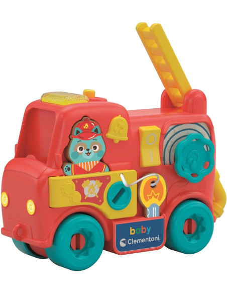 Montessori - Camión de Bomberos Interactivo - Luces, Sonidos