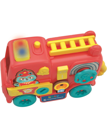 Montessori - Camión de Bomberos Interactivo - Luces, Sonidos