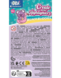 Create Your Highlighters Beach Buddies, Kit Creativo... 2