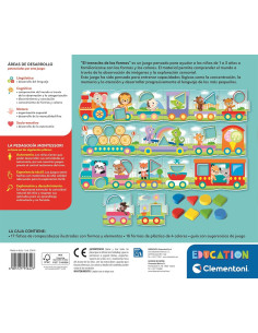 Montessori, El Trenecito de Las Formas, Puzzle Encajable... 2