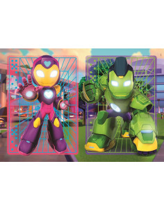 Puzzle Clementoni Iron Man de 2x20 Piezas 2