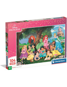 Disney Princess Super Color - Puzzle Infantil de 104...