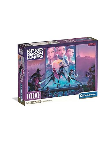 Netflix K-Pop: Demon Hunters - Puzzle de 1000...