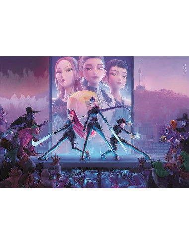 Netflix K-Pop: Demon Hunters - Puzzle de 1000...