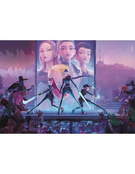 Netflix K-Pop: Demon Hunters - Puzzle de 1000 Piezas