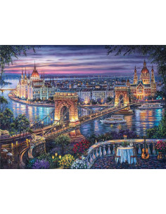Puzzle 1000 Piezas para Adultos, Paisaje Nocturno de... 2