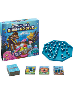 Games Deep Sea Diamond Dive, Juego de Mesa Familiar Corto...