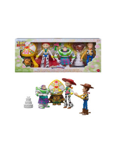 Pack de 4 figuras a escala Buzz y Jessie para siempre de...