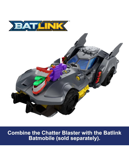 Mattel DC Super-Villains Vehículo Batmobile 40 cm con Accesorios