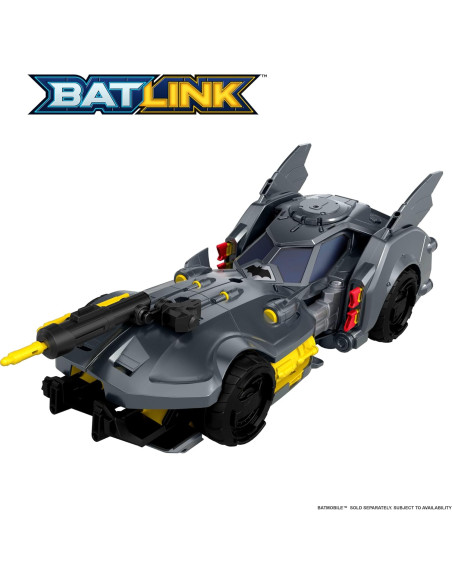 Mattel DC Super-Villains Vehículo Batmobile 40 cm con Accesorios