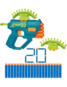 Nerf Rebel Ops, Ammohawk, Lanzadardos con 20 Dardos de...