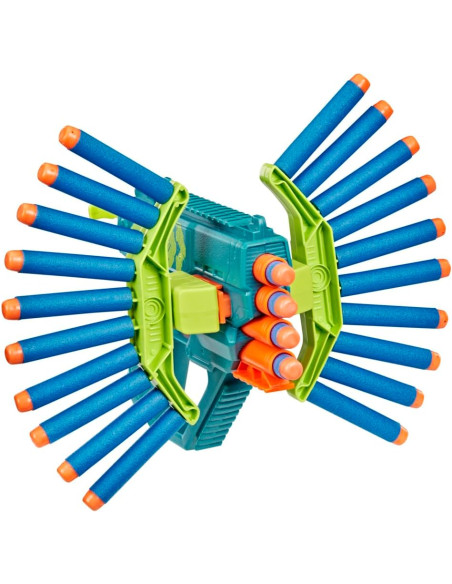Nerf Rebel Ops, Ammohawk, Lanzadardos con 20 Dardos de Espuma Elite
