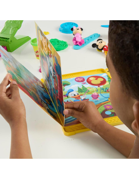 Play-Doh Disney Junior, Set de Juego CREA una Historia Mickey 