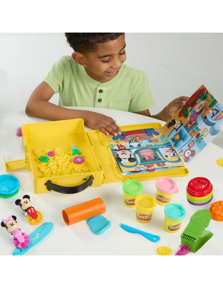 Play-Doh Disney Junior, Set de Juego CREA una Historia Mickey 