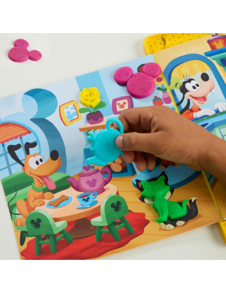 Play-Doh Disney Junior, Set de Juego CREA una Historia Mickey 
