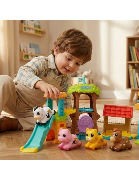 Granja Escuela De Vtech - Mi Primera Excursión Con Luces Y Sonidos