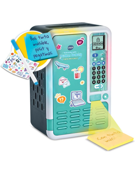 KidiSecrets Locker Taquilla Secreta Tinta Invisible, Versión ESP
