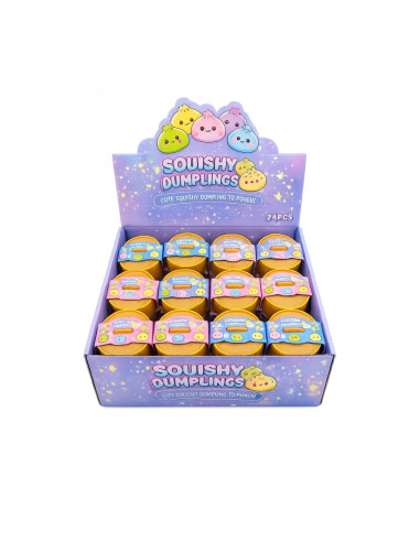 Dumpling Squishy Glitter de 5.5 cm
