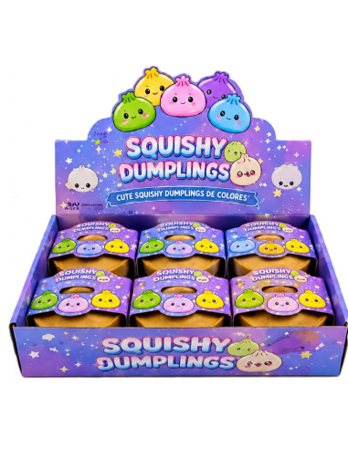 Dumpling Bao Pack 3 Glitter 5 cm