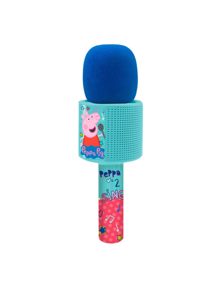 Micrófono Bluetooth Infantil Azul con Melodías