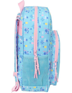 STITCH WAVES - Mochila Escolar Niño, Adaptable a Carro,... 2
