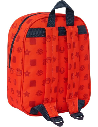 SUPER MARIO 3D - Mochila de Guardería 3D, Fácil...