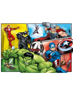 Marvel Avengers - 104 piezas - Supercolor Puzzle 2