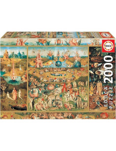Puzzle El Jardín De Las Delicias 2000 piezas