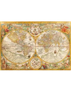 Clementoni, Puzzle Mapa Antiguo 2000 pzs 2