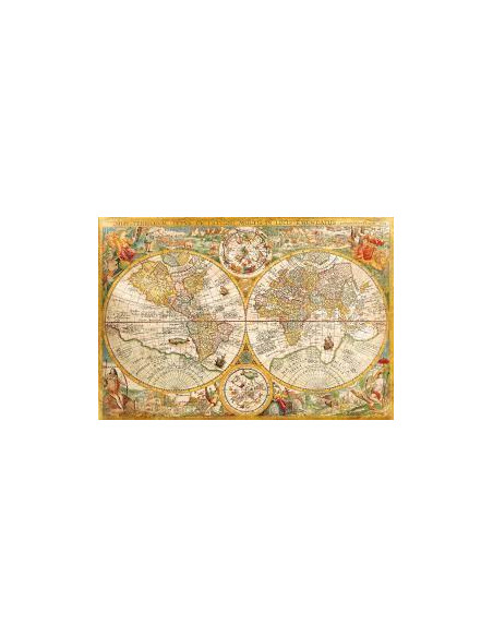 Clementoni, Puzzle Mapa Antiguo 2000 pzs