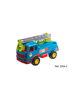 Set camión de bomberos (Rojo) 2