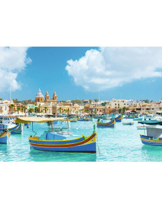 Puzzle Mediterranean Malta 1000 piezas 2